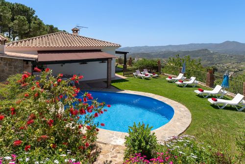 Mijas 001 Wonderful and comfortable villa in Mijas, Costa del Sol, Spain  with private pool for 6 persons...