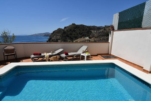 Maro 001 Villa en Maro, Costa del Sol, España  con piscina privada para 4 personas...