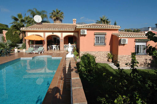 Mijas 005 Prachtige en gezellige villa in Mijas, Costa del Sol, Spanje  met privé zwembad voor 7 personen...