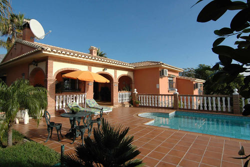 Mijas 005 Wonderful and cheerful villa  with private pool in Mijas, Costa del Sol, Spain for 7 persons...
