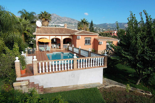 Mijas 005 Prachtige en gezellige villa in Mijas, Costa del Sol, Spanje  met privé zwembad voor 7 personen...