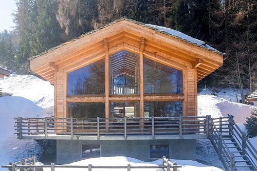 Chalet Anna Vidunderligt og hyggeligt feriehus i La Tzoumaz, 4 Vallees, Schweiz med plads til 8 personer...