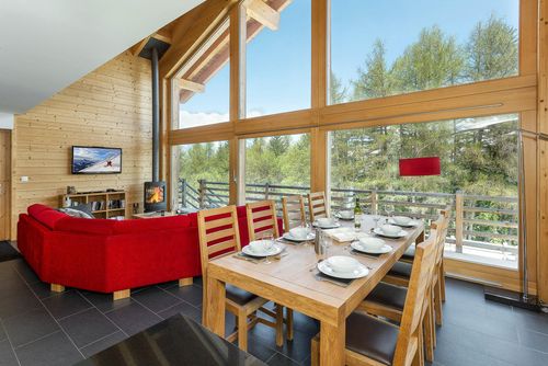 Chalet Anna Wspaniały, wesoły dom wczasowy w La Tzoumaz, 4 Vallees, Szwajcaria za 8 osoby...