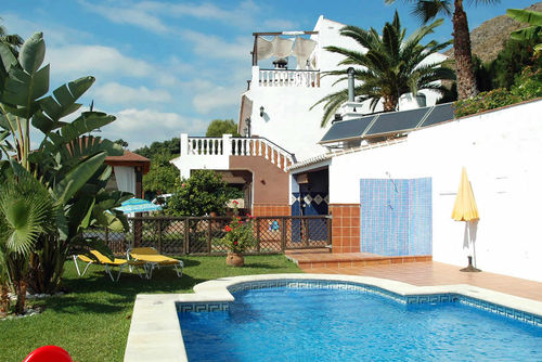 Nerja 003 Schöne und komfortable Villa in Nerja, Costa del Sol, Spanien  mit privatem Pool für 14 Personen...