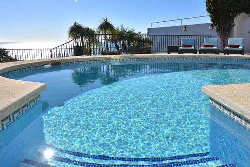 Nerja 055 Mooie en comfortabele villa in Nerja, Costa del Sol, Spanje  met privé zwembad voor 8 personen...