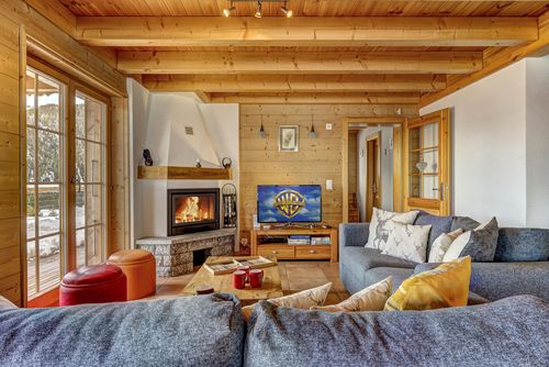 Chalet Ard Casa de férias em La Tzoumaz, 4 Vallees, Switzerland para 8 pessoas...