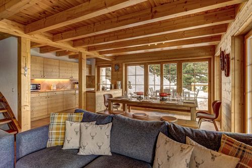Chalet Ard Casa de férias em La Tzoumaz, 4 Vallees, Switzerland para 8 pessoas...