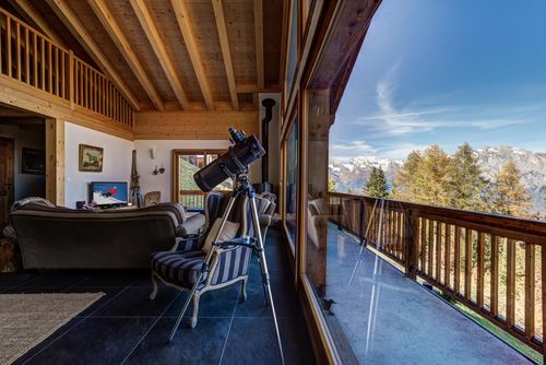 Chalet Aventure Holiday house in La Tzoumaz, 4 Vallees, Switzerland for 10 persons...