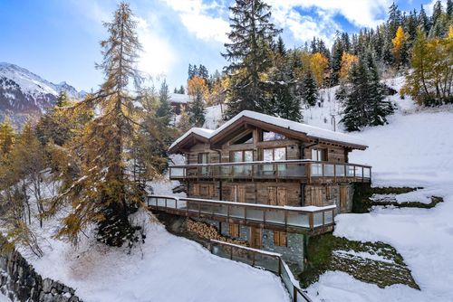 The Big Bear Moderne und komfortable Ferienwohnung in La Tzoumaz, 4 Vallees, Schweiz für 10 Personen...