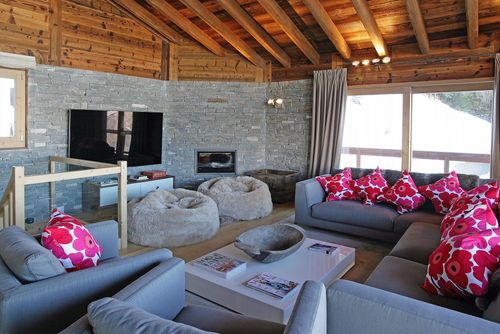 The Big Bear Moderne und komfortable Ferienwohnung in La Tzoumaz, 4 Vallees, Schweiz für 10 Personen...
