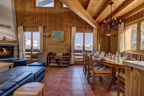 Chalet OnThePiste Klassisk og komfortabelt feriehus i La Tzoumaz, 4 Vallees, Schweiz med plads til 8 personer...