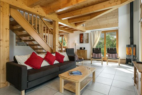 Chalet Orchidee Vivienda de vacaciones bonita y acogedora en La Tzoumaz, 4 Vallees, Suiza para 8 personas...