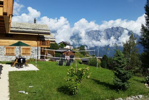 Chalet Orchidee Vackra och mysigt feriehus i La Tzoumaz, 4 Vallees, Schweiz för 8 personer...