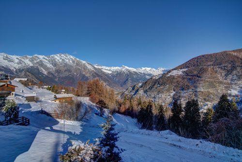 Chalet Orchidee Piękny, wesoły dom wczasowy w La Tzoumaz, 4 Vallees, Szwajcaria za 8 osoby...