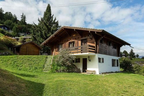 Chalet Par le Travers Rustic and comfortable holiday house in La Tzoumaz, 4 Vallees, Switzerland for 8 persons...