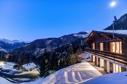 Chalet Par le Travers Rustikale und komfortable Ferienwohnung in La Tzoumaz, 4 Vallees, Schweiz für 8 Personen...