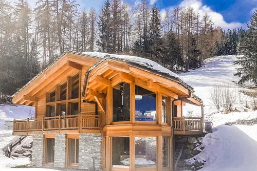 Chalet Catherine Wunderschöne und romantische Ferienwohnung in La Tzoumaz, 4 Vallees, Schweiz für 6 Personen...
