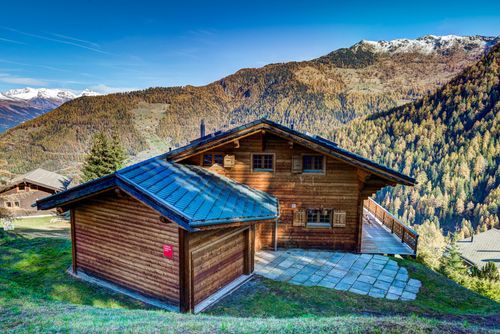Chalet le Chapeau Grosse und schöne Ferienwohnung in La Tzoumaz, 4 Vallees, Schweiz für 11 Personen...
