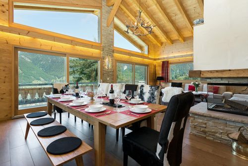 Chalet Charbray - Jacuzzi - Sauna - Views Mooie en luxe vakantiewoning in La Tzoumaz, 4 Vallees, Zwitserland voor 10 personen...
