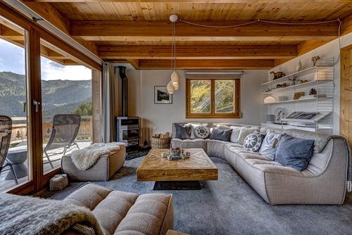 Chalet Sapin Argente Belle location de vacances de luxe à La Tzoumaz, 4 Vallees, Suisse pour 10 personnes...