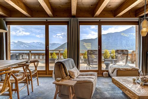 Chalet Sapin Argente Schöne Luxus Ferienwohnung in La Tzoumaz, 4 Vallees, Schweiz für 10 Personen...