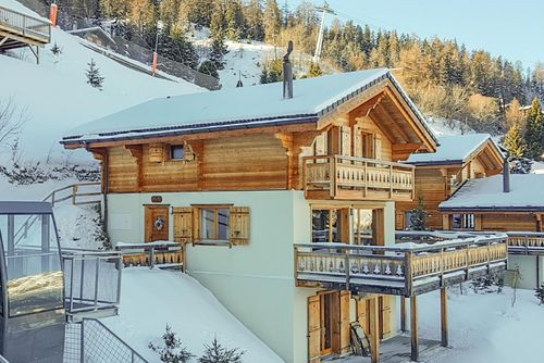 Chalet Sapin Argente Belle location de vacances de luxe à La Tzoumaz, 4 Vallees, Suisse pour 10 personnes...