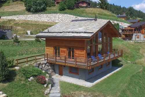 Chalet Tubber Grande location de vacances intime à La Tzoumaz, 4 Vallees, Suisse pour 12 personnes...