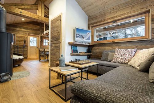 Chalet Vieux Bisse Klasyczny, wesoły dom wczasowy w La Tzoumaz, 4 Vallees, Szwajcaria za 6 osoby...