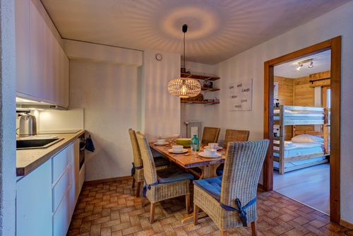 Appartement Bellevue 207 Rustikale und komfortable Ferienwohnung in La Tzoumaz, 4 Vallees, Schweiz für 5 Personen...