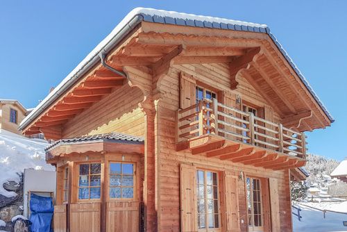 Chalet Colonia Penginapan di La Tzoumaz, 4 Vallees, Switzerland untuk 6 orang...