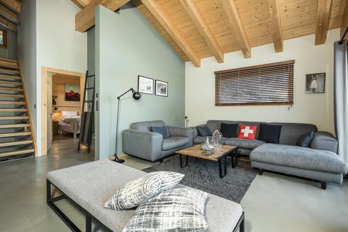 Chalet Kookaburra - Jacuzzi - Views Modern and cheerful holiday house in La Tzoumaz, 4 Vallees, Switzerland for 10 persons...