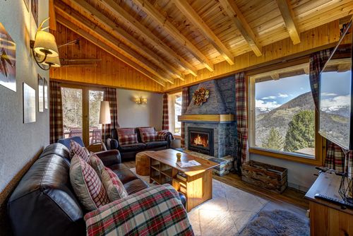 Chalet Khione Liebliche und komfortable Ferienwohnung in La Tzoumaz, 4 Vallees, Schweiz für 8 Personen...