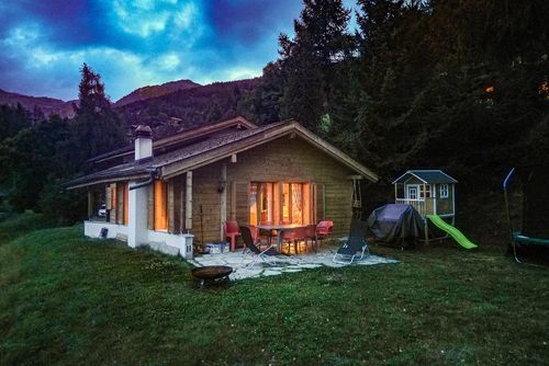 Chalet Khione Liebliche und komfortable Ferienwohnung in La Tzoumaz, 4 Vallees, Schweiz für 8 Personen...