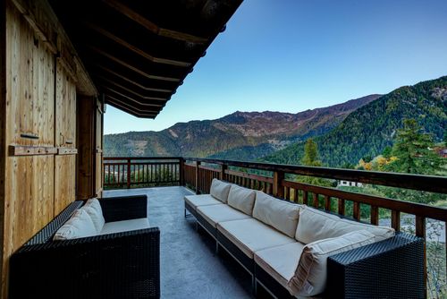 Chalet Joli Belle location de vacances intime à La Tzoumaz, 4 Vallees, Suisse pour 10 personnes...