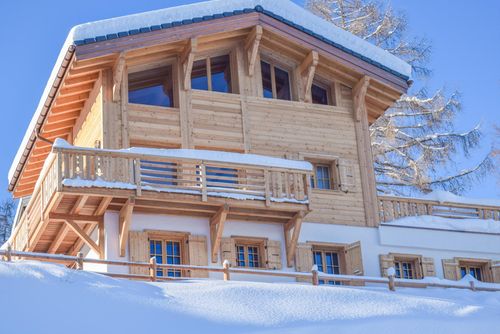 Chalet Grand Roi Moderne und gemütliche Ferienwohnung in La Tzoumaz, 4 Vallees, Schweiz für 10 Personen...