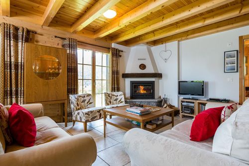 Chalet Haute Vue Vivienda de vacaciones preciosa y confortable en La Tzoumaz, 4 Vallees, Suiza para 8 personas...