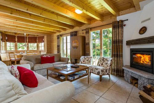 Chalet Haute Vue Vivienda de vacaciones preciosa y confortable en La Tzoumaz, 4 Vallees, Suiza para 8 personas...