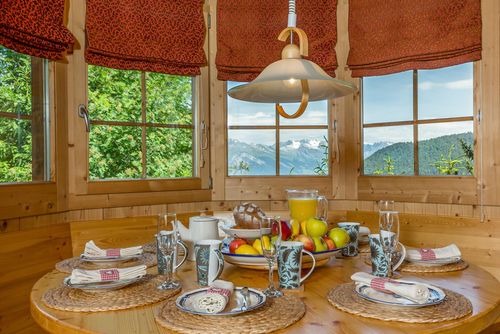 Chalet Haute Vue Vivienda de vacaciones preciosa y confortable en La Tzoumaz, 4 Vallees, Suiza para 8 personas...