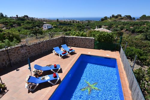 Nerja 017 Casa de vacaciones  con piscina privada en Nerja, Costa del Sol, España para 4 personas...