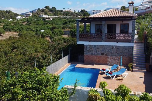 Nerja 017 Feriehus i Nerja, Costa del Sol, Spanien  med privat pool med plads til 4 personer...