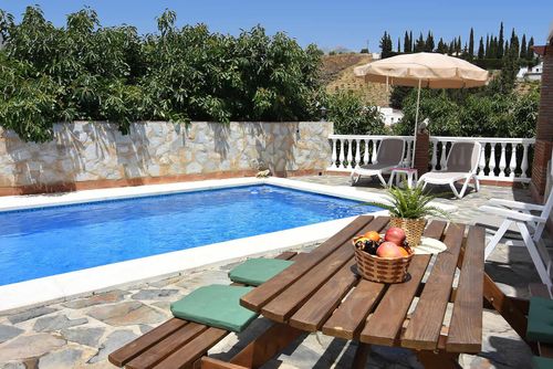 Nerja 033 Villa maravillosa  con piscina privada en Nerja, Costa del Sol, España para 4 personas...