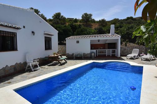 Nerja 033 Villa maravillosa  con piscina privada en Nerja, Costa del Sol, España para 4 personas...