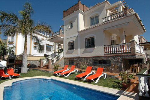 Nerja 052 Duża, wygodna willa  z prywatnym basenem w Nerja, Costa del Sol, Hiszpania za 10 osoby...