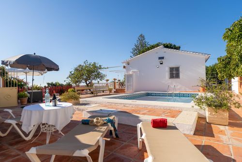Nerja 053 Villa  med privat pool i Nerja, Costa del Sol, Spanien med plads til 6 personer...