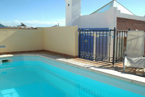 Nerja 056 Modern en comfortabel penthouse  met privé zwembad in Nerja, Costa del Sol, Spanje voor 6 personen...