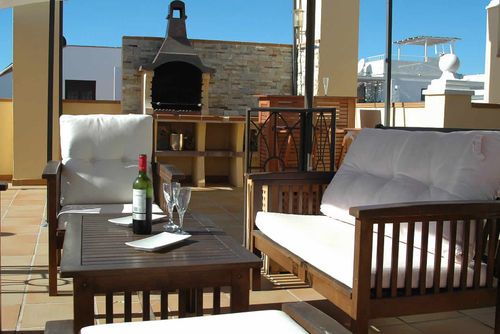 Nerja 056 Modern en comfortabel penthouse  met privé zwembad in Nerja, Costa del Sol, Spanje voor 6 personen...