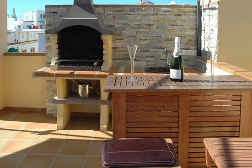 Nerja 056 Modern och komfortabel penthouse  med privat bassäng i Nerja, Costa del Sol, Spanien för 6 personer...