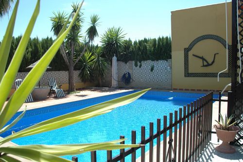 Sevilla 003 Rustiek en comfortabel vakantiehuis in Écija, Sevilla, Spanje  met privé zwembad voor 4 personen...