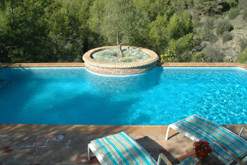 Frigiliana 004 Vivienda de vacaciones maravillosa y romántica en Frigiliana, Costa del Sol, España  con piscina privada para 2 personas...