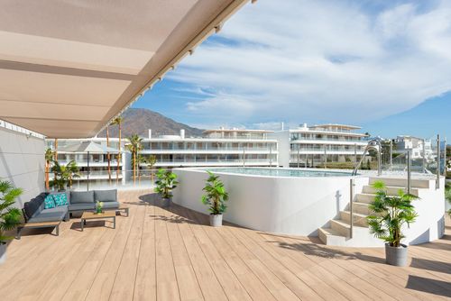 The Edge - Model unit Beautiful penthouse in Estepona, Costa del Sol, Spain  with private and communal pool for 8 persons...